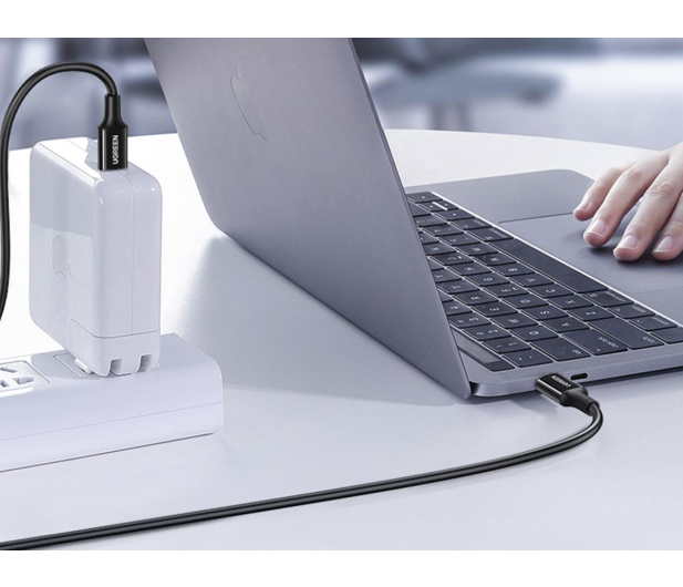 UGREEN Kabel USB-C do USB-C US300 100W 5A 1m czarny - 1489174 - zdjęcie 2